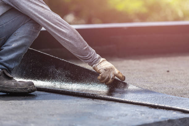 Professional Exterior Waterproofing technician working in Jacksonville, OH